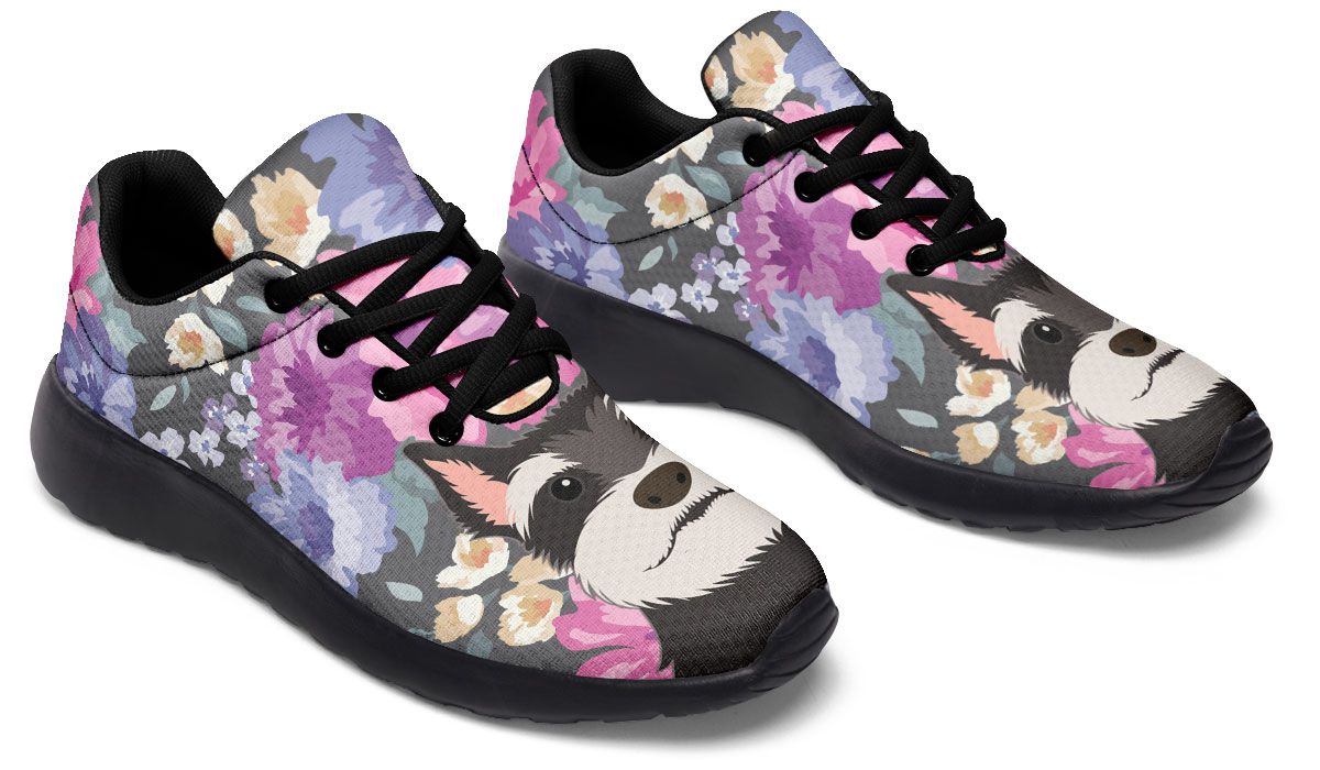 Schnauzer sneakers Custom hotsell Picture, Animal lovers, Women shoes, sneakers, trainers, Dog sneakers, dog shoes