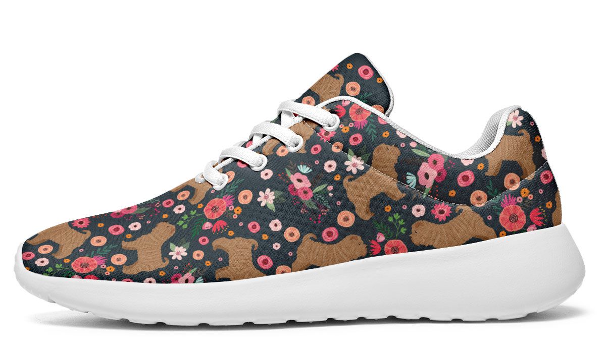 Shar Pei Flower Sneakers