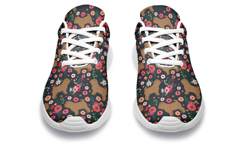 Shar Pei Flower Sneakers