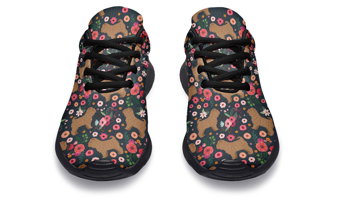 Shar Pei Flower Sneakers