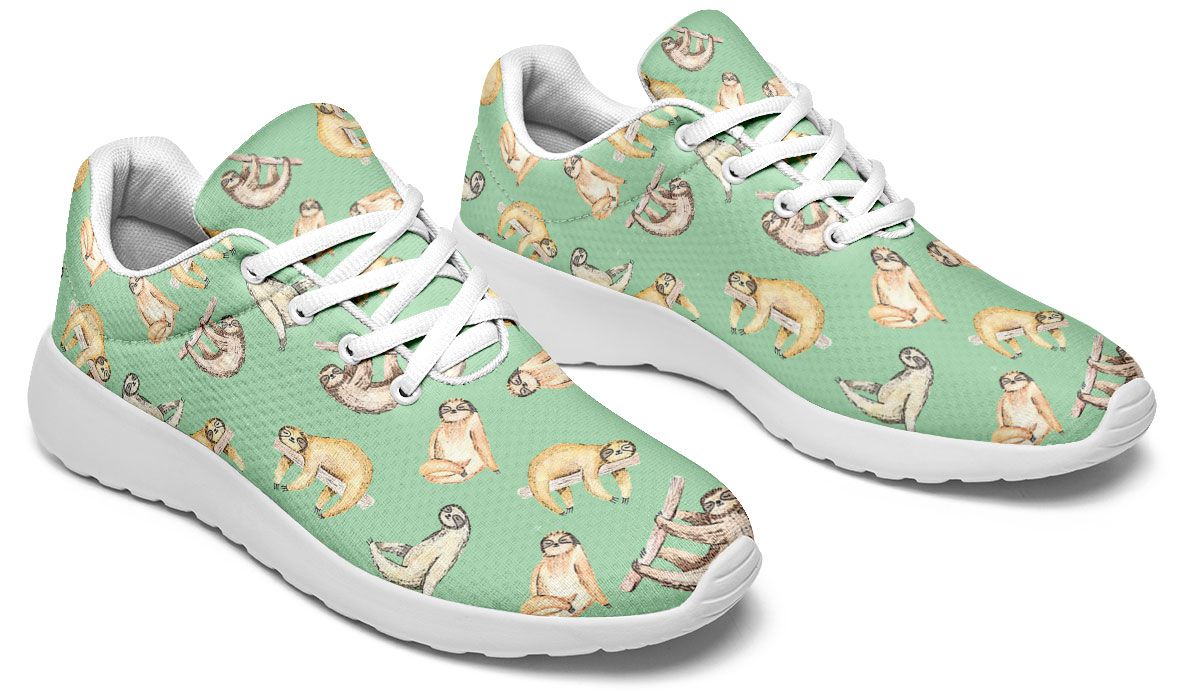 Sloth Pattern Sneakers
