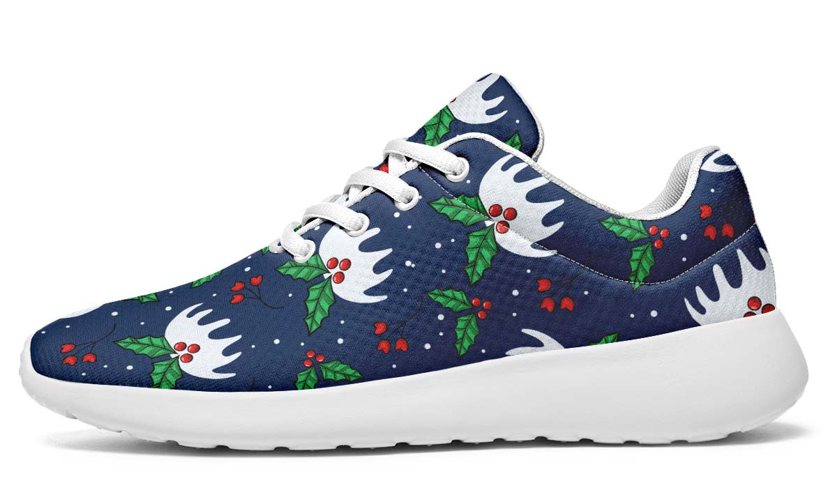 Snowy Mistletoe Sneakers