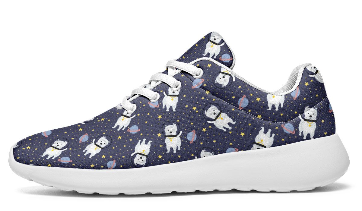 Space Westie Sneakers