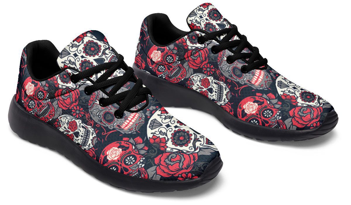 Skull store tennis shoes