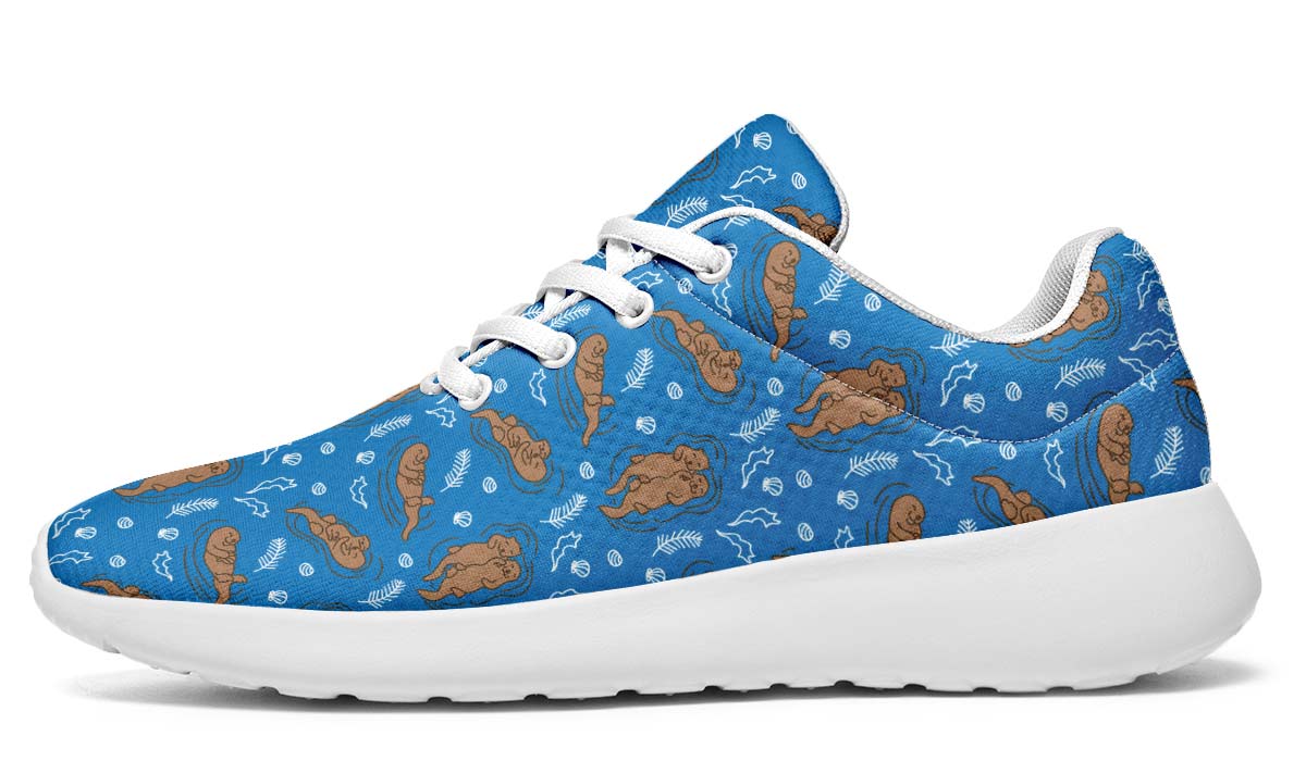 Swimming Sea Otters Sneakers