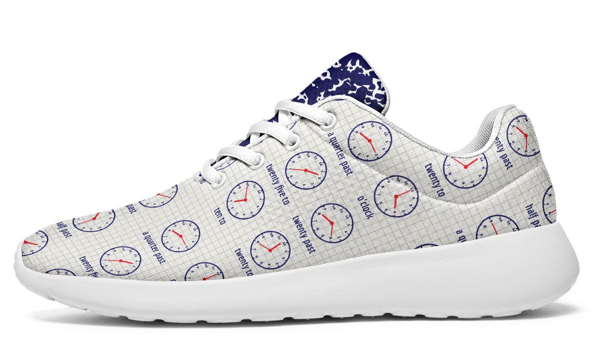 Time Composition Notebook Sneakers