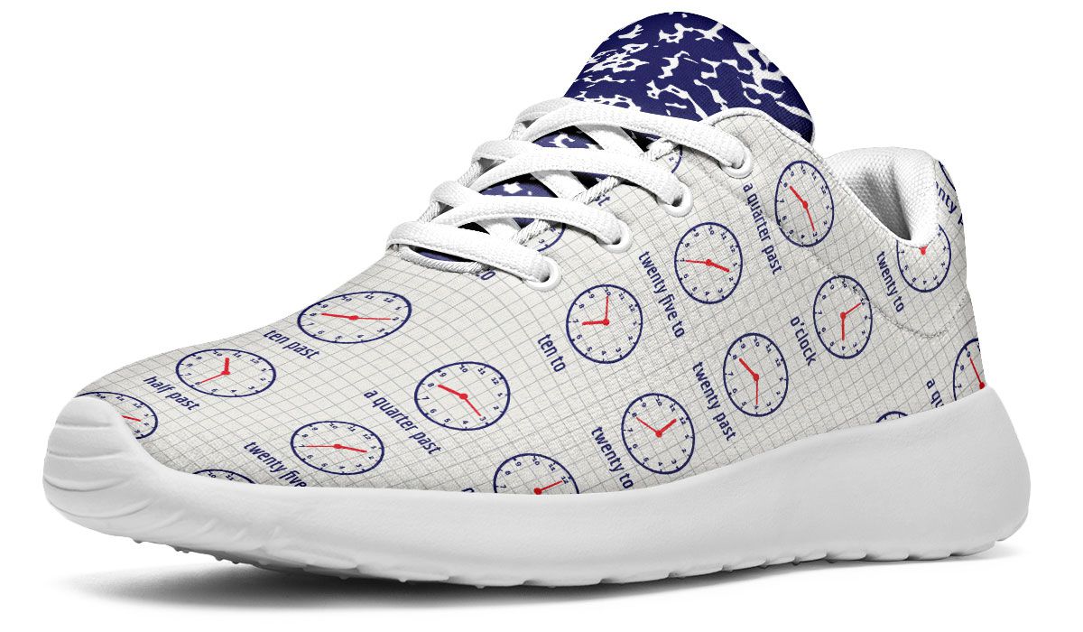 Time Composition Notebook Sneakers