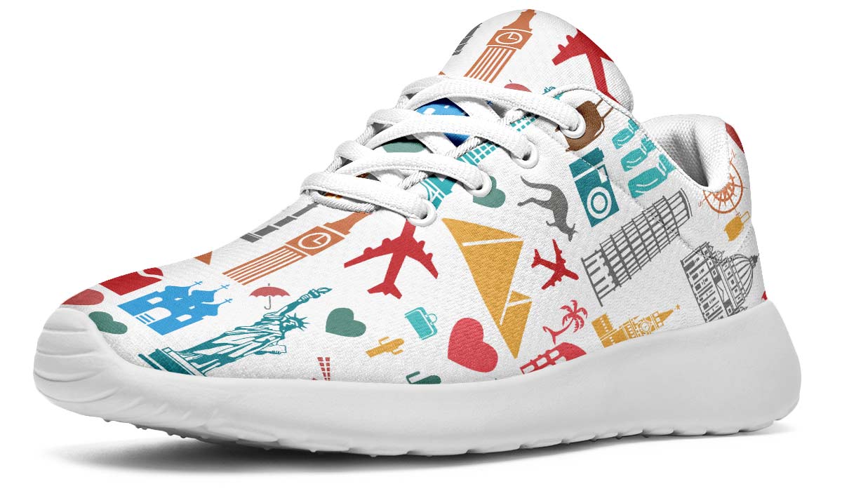 Travel Stickers Sneakers