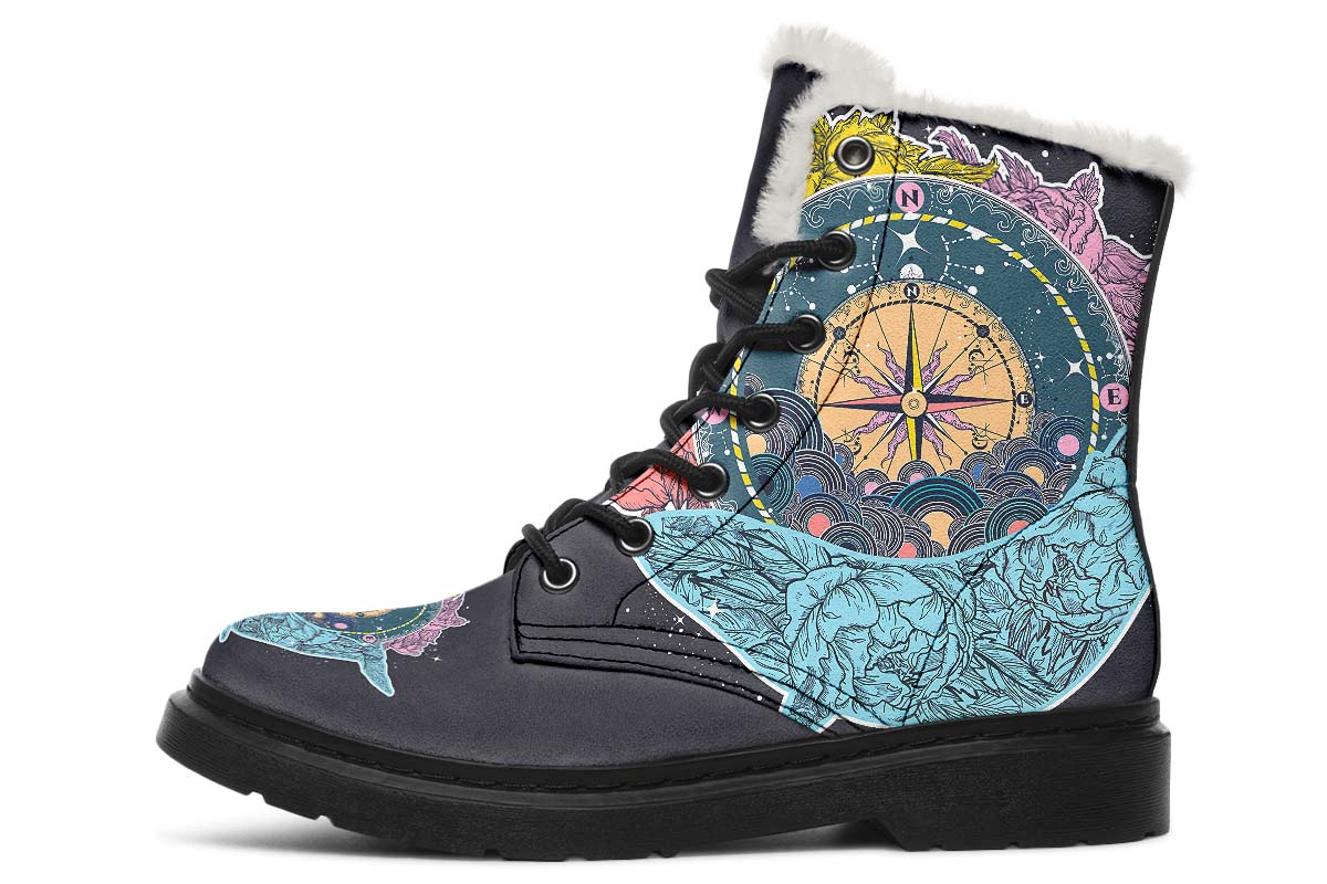 Artsy Compass Winter Boots