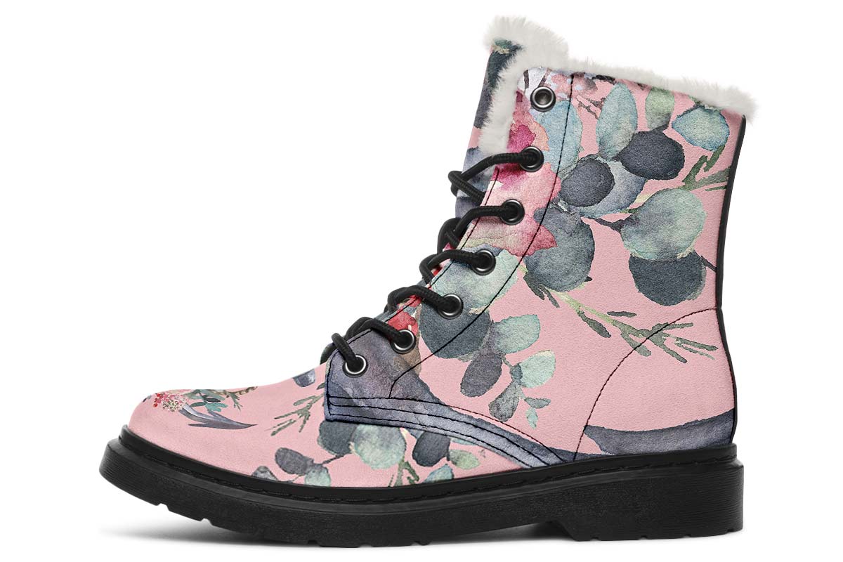 Floral Sailor Winter Boots