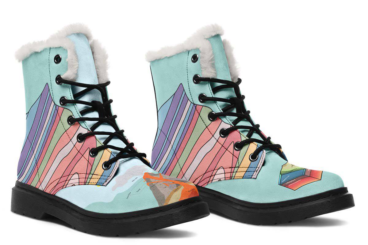 Geology Diagram Winter Boots