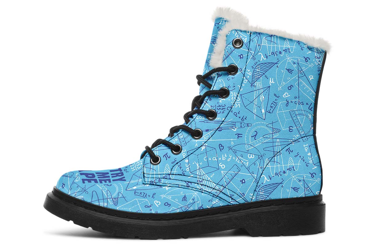 Geometry Shape Winter Boots