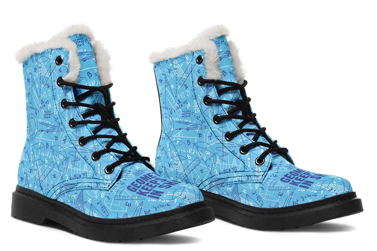 Geometry Shape Winter Boots