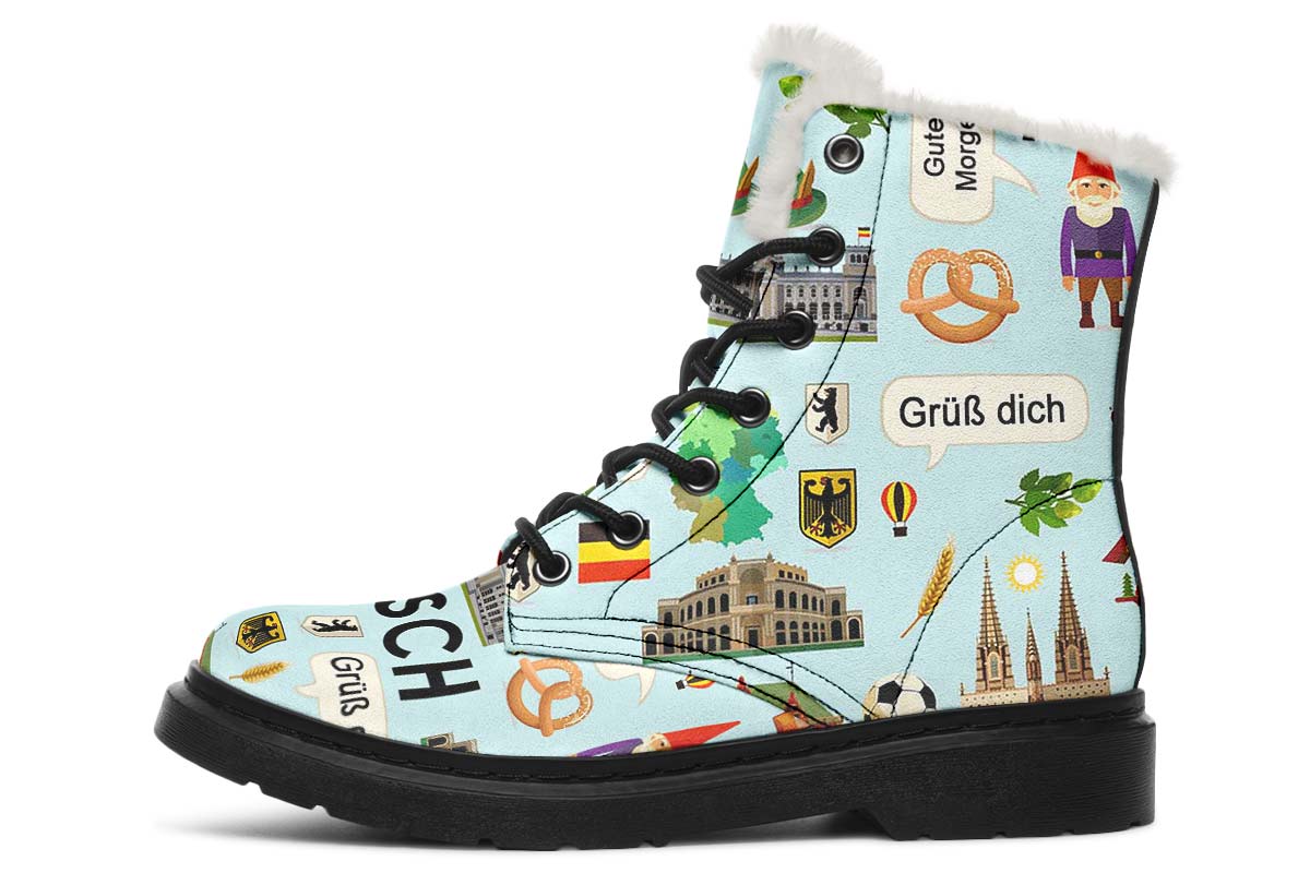 German Teacher Winter Boots
