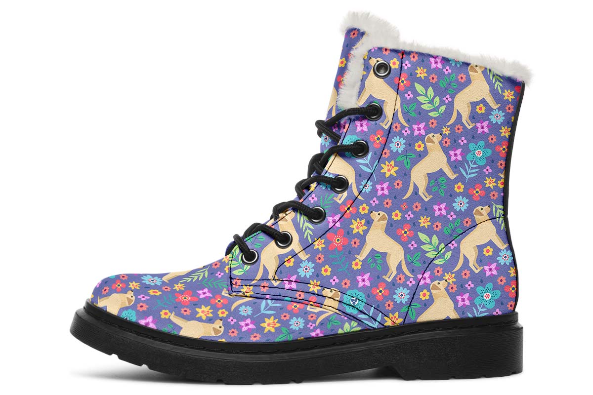 Groovy Labrador Winter Boots