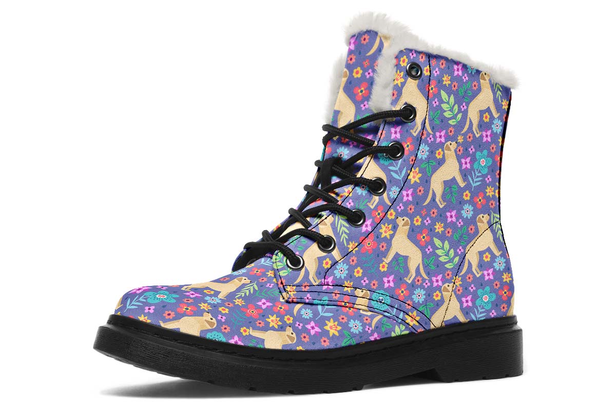 Groovy Labrador Winter Boots