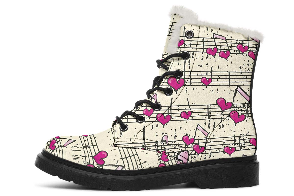 Heart Music Winter Boots