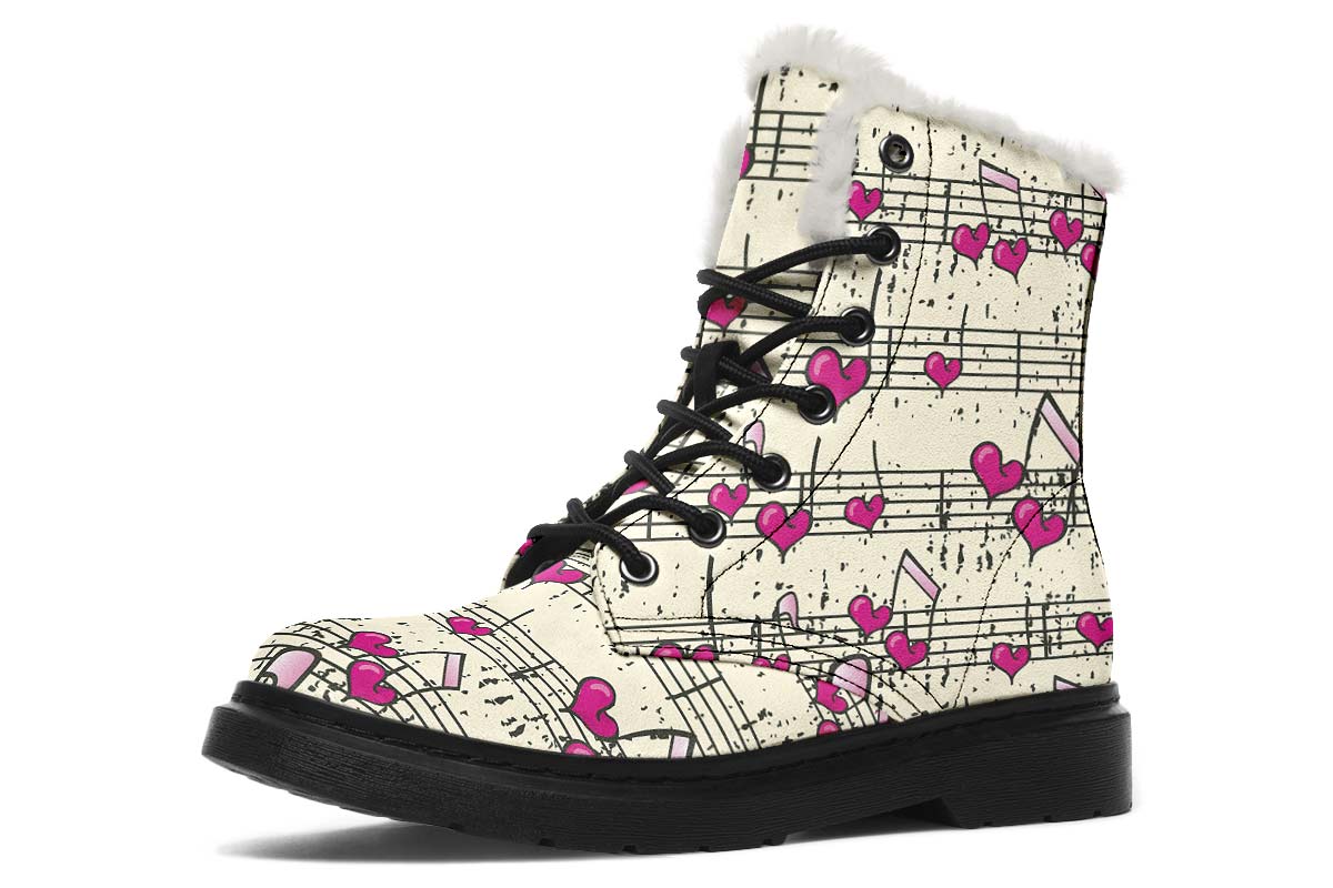 Heart Music Winter Boots