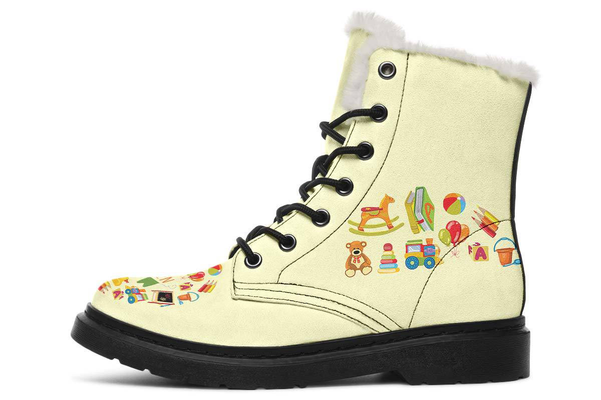 Kindergarten Teacher Winter Boots