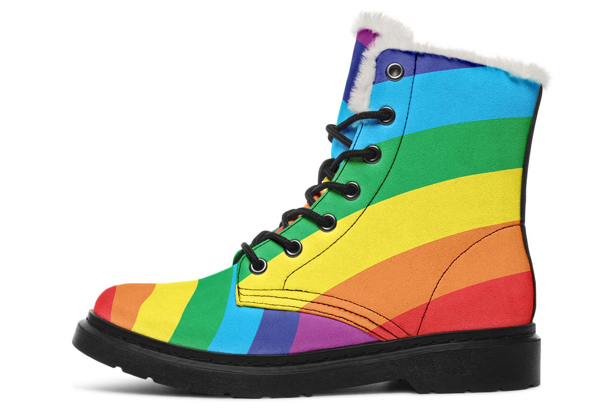 LGBTQ Pride Winter Boots