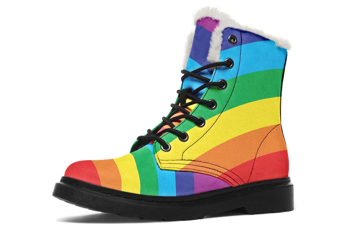 LGBTQ Pride Winter Boots