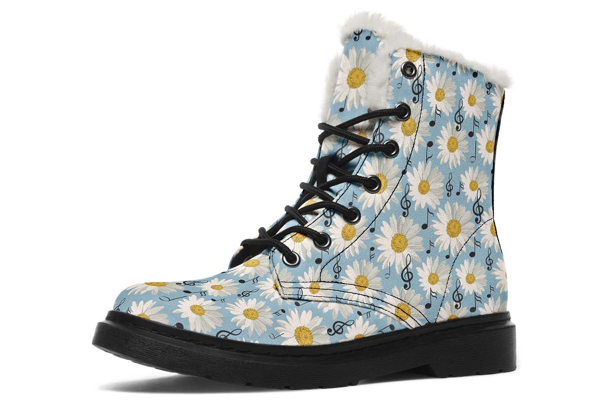 Musical Daisy Blue Winter Boots