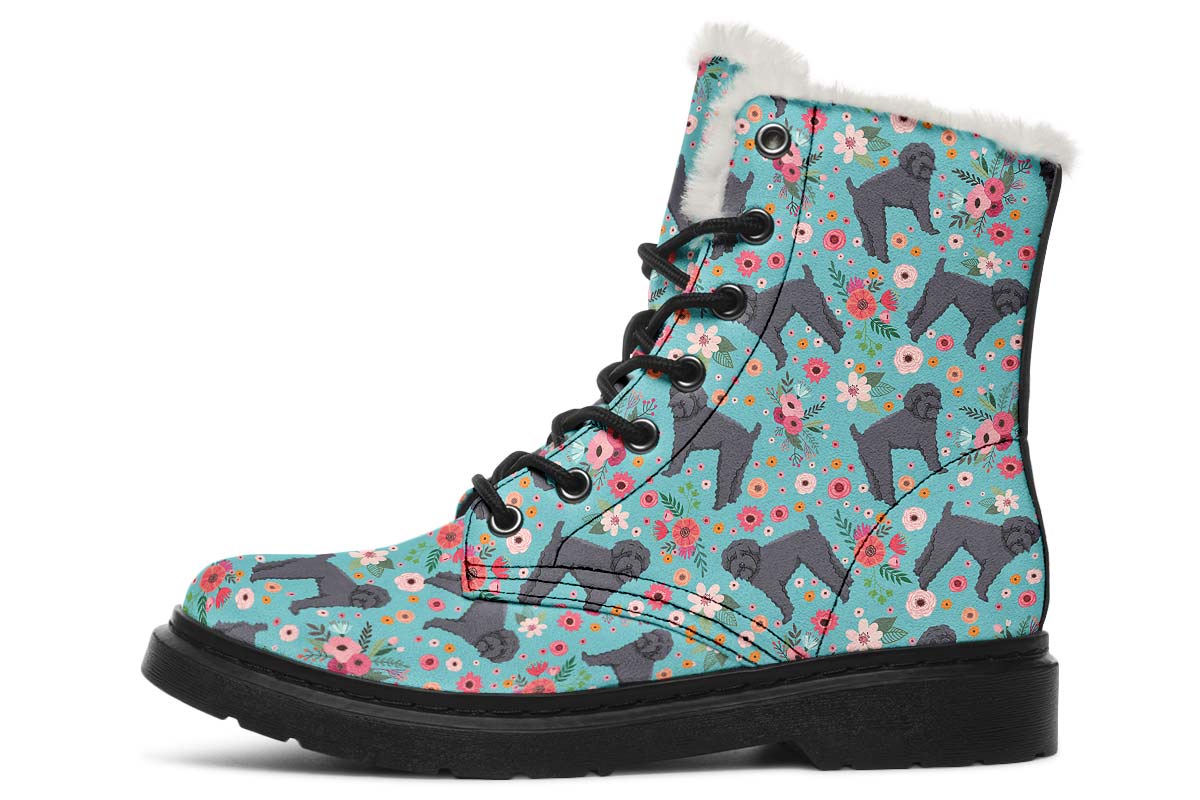 Schnoodle Flower Winter Boots