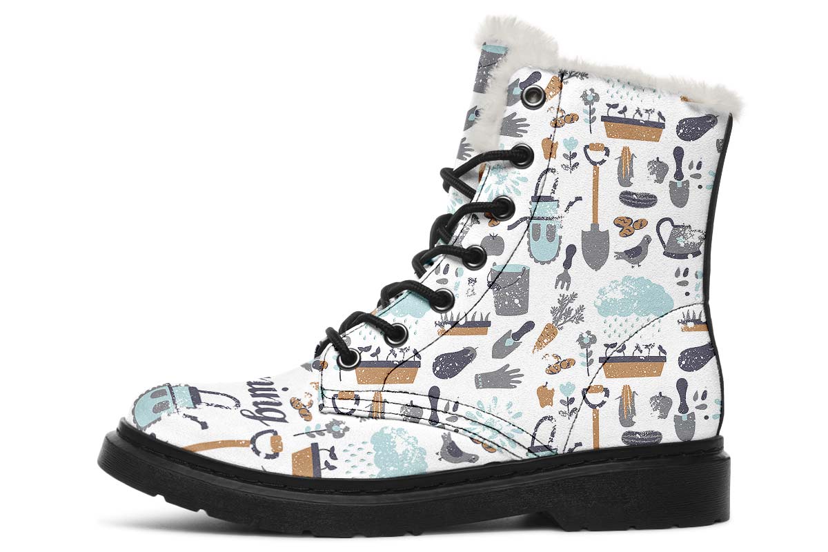 Splatter Gardening Winter Boots