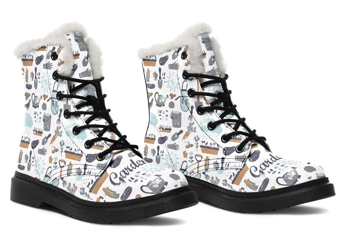 Splatter Gardening Winter Boots