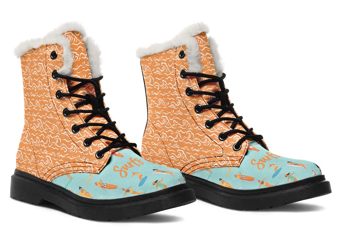 Surfs Up Winter Boots