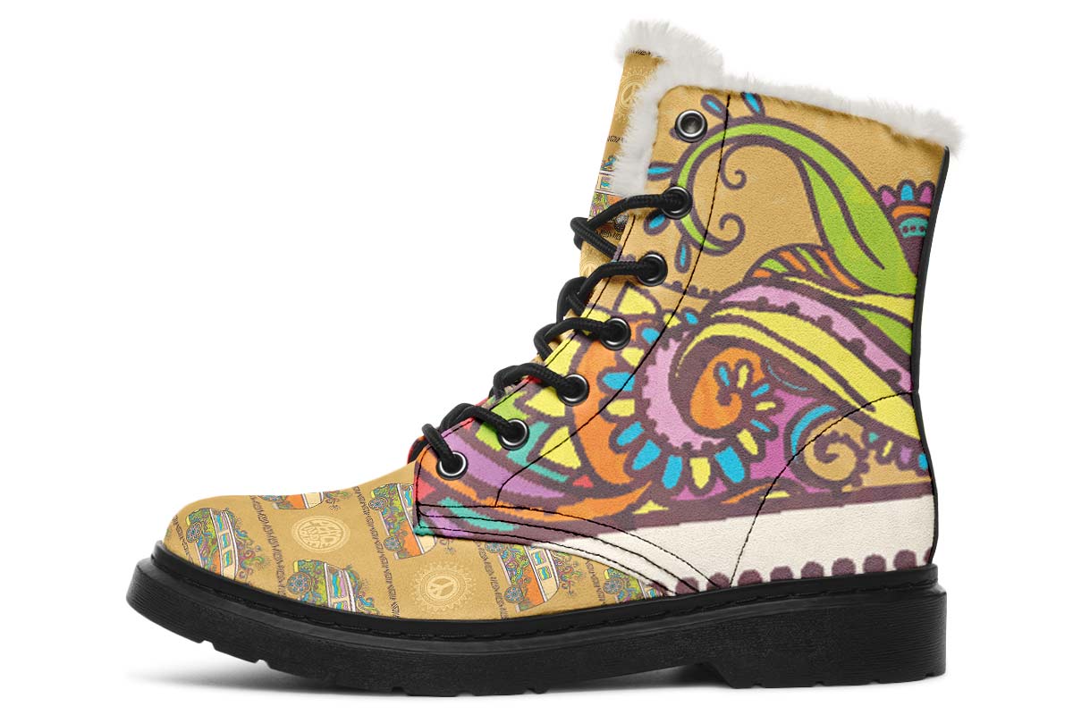 Tribal Hippie Winter Boots