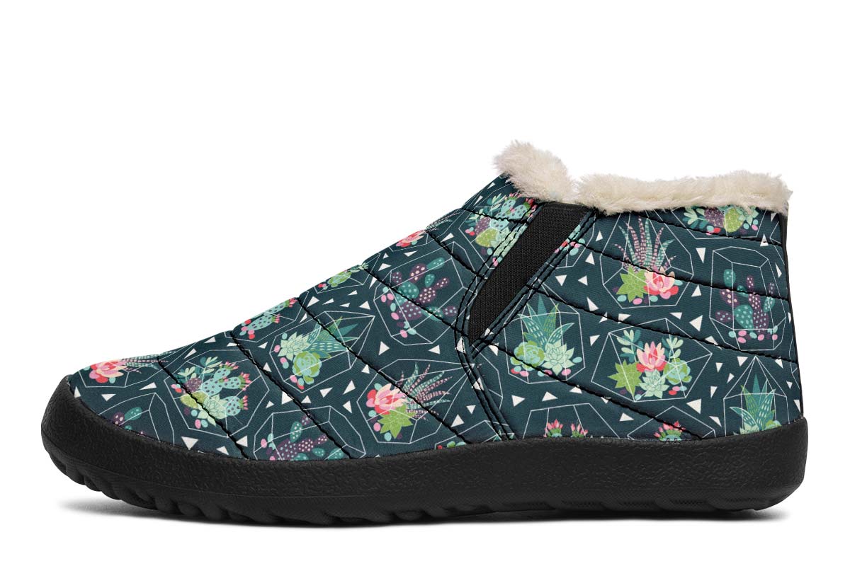 Cactus Terrarium Winter Sneakers