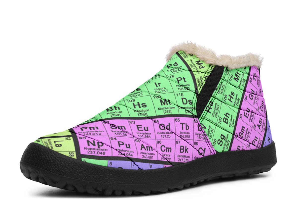 Periodic Table Winter Sneakers