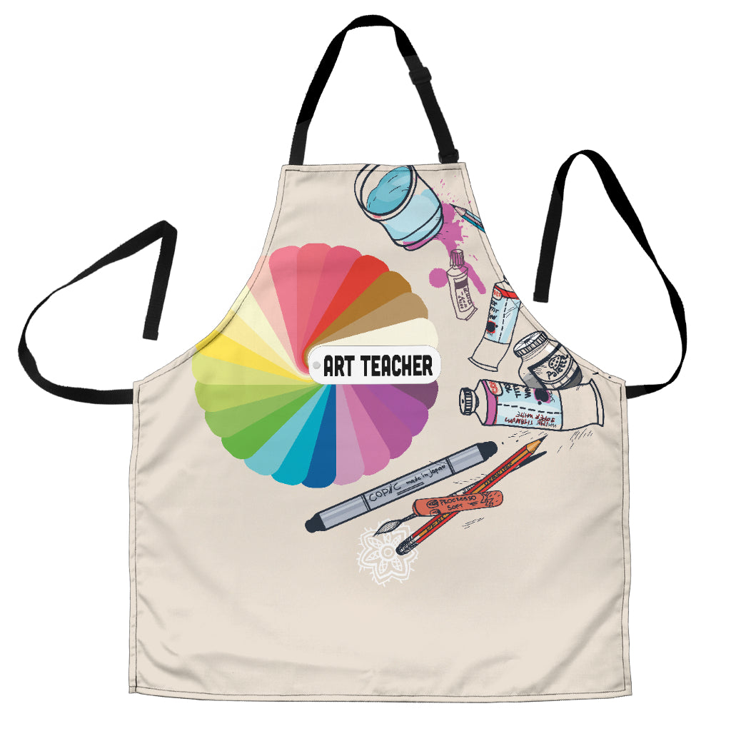 Colorful Art Teacher Apron
