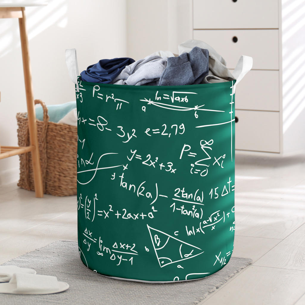 Math Formula Laundry Basket