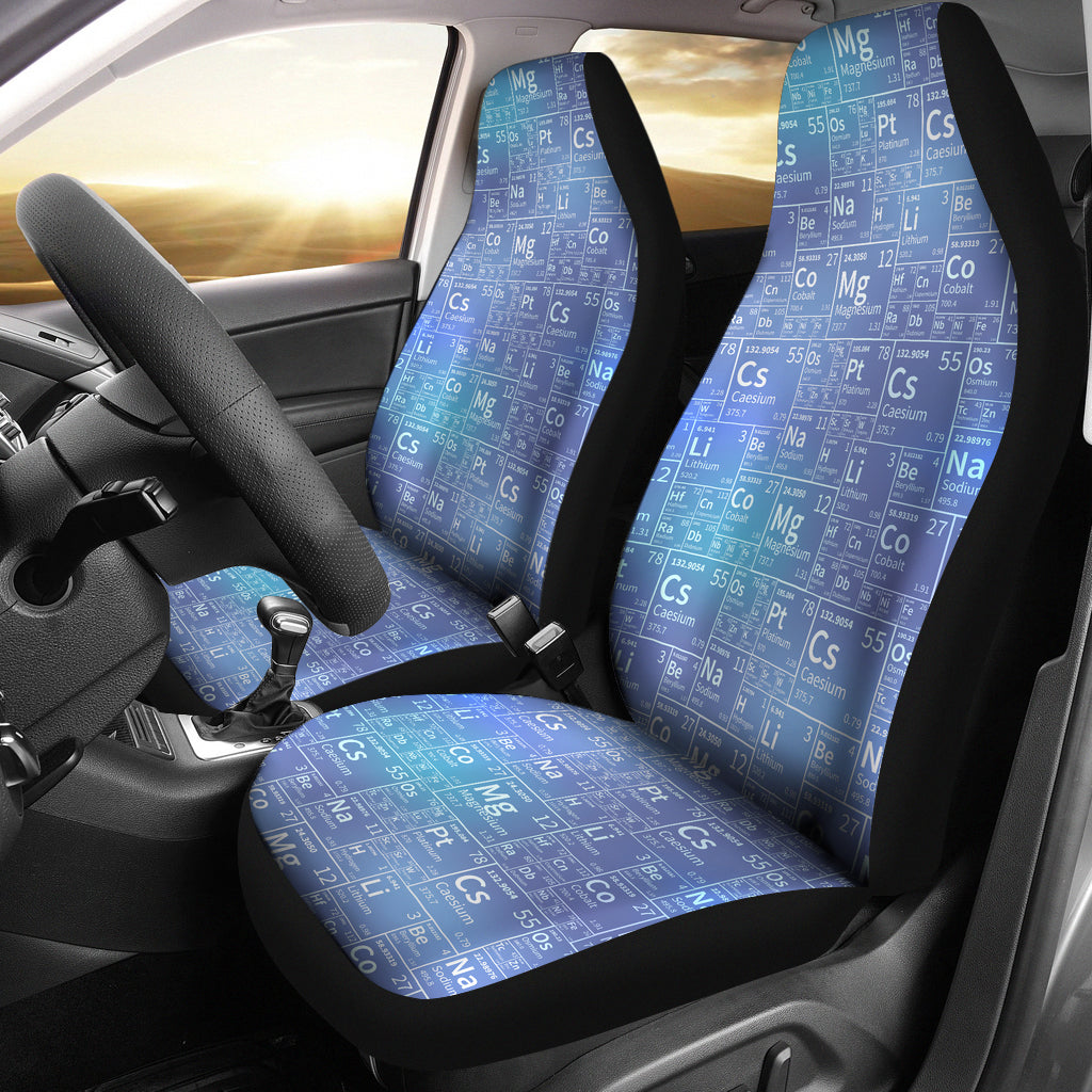 Periodic Table Tile Car Seat Covers