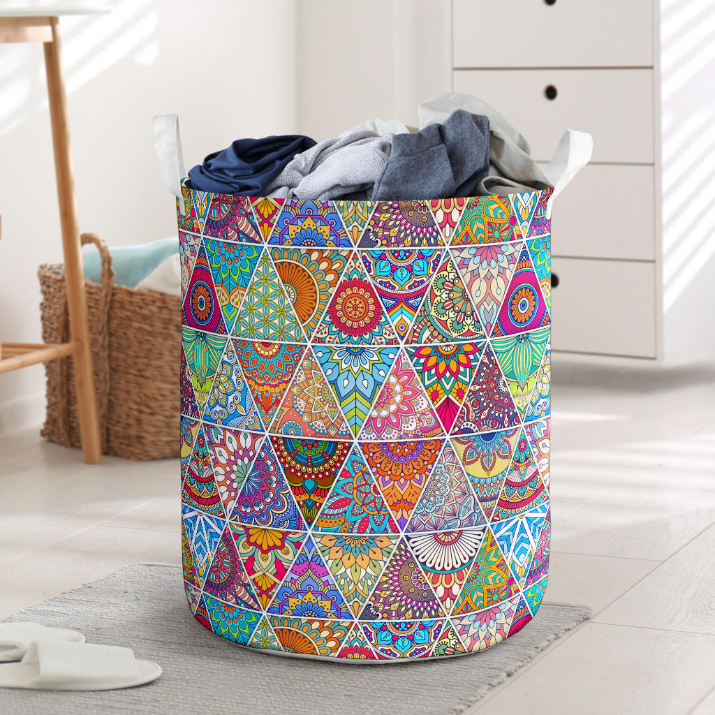 Bohemian Pattern Laundry Basket