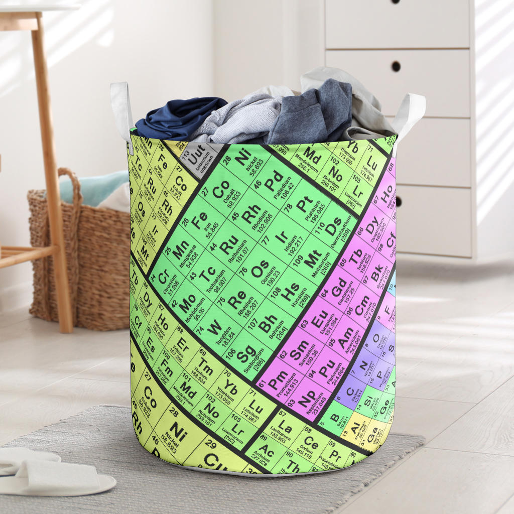 Periodic Table Laundry Basket