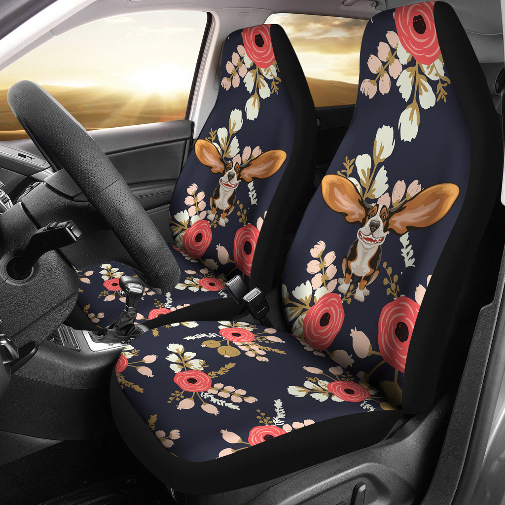 Floral Hound Car Seat Covers