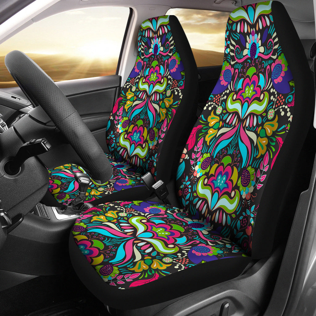 Bohemian Floral Car Seat Covers
