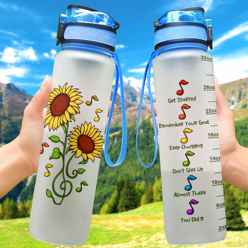 Music Is Life Hydro Tracking Bottle