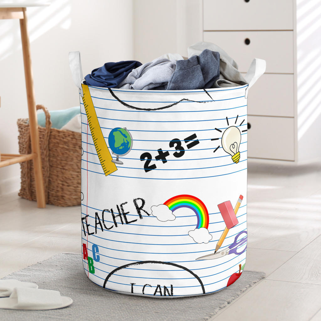 Bold Teacher Laundry Basket