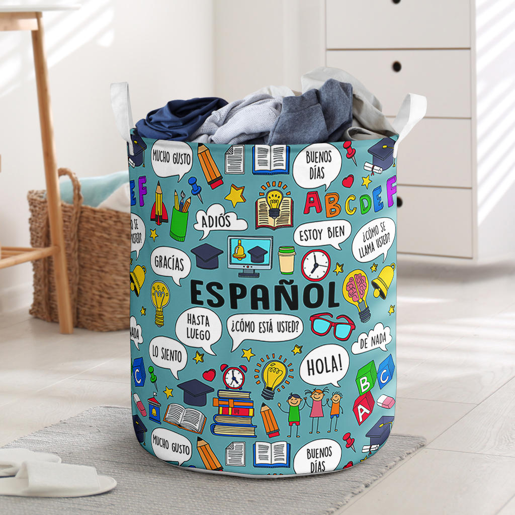 Spanish Language Laundry Basket