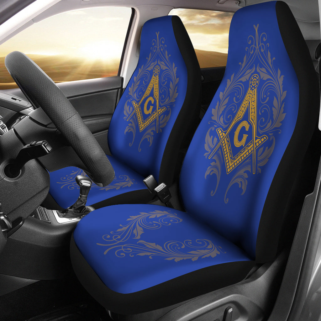 Freemason Car Seat Covers (Blue)
