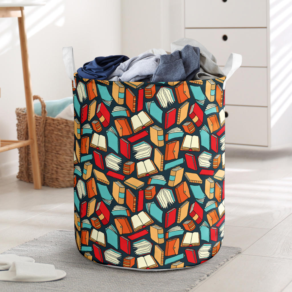 Book Lovers Laundry Basket
