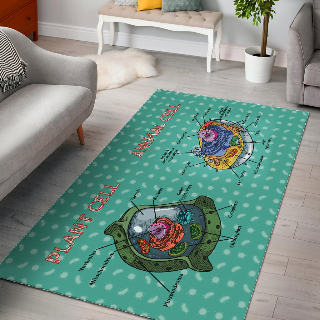 Cell Diagram Area Rug