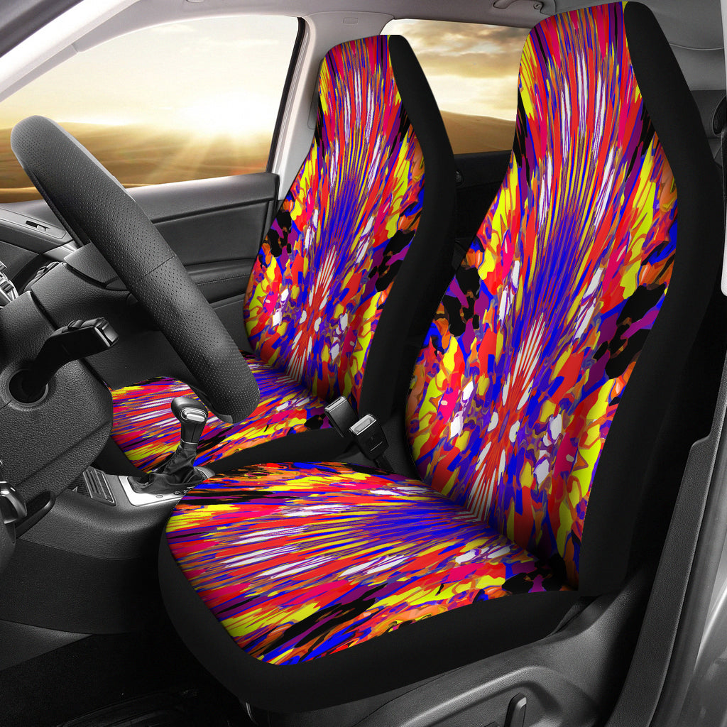 Kaleidoscope Car Seat Covers