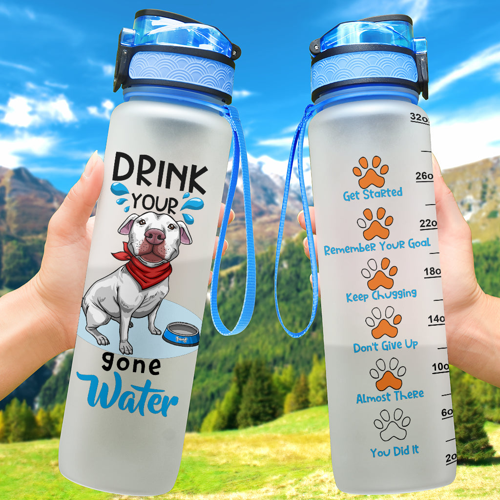 Pit Bull Dog Gone Water Hydro Tracking Bottle