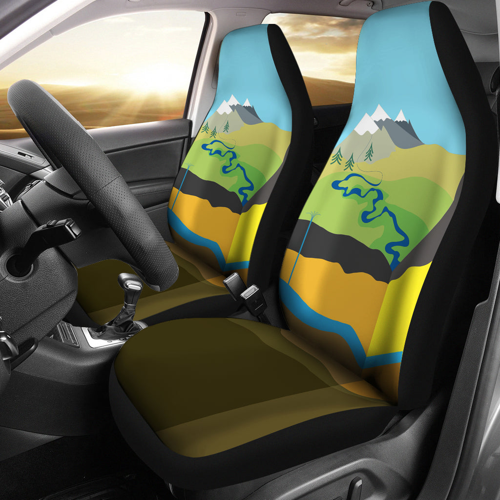 Geologist Car Seat Covers