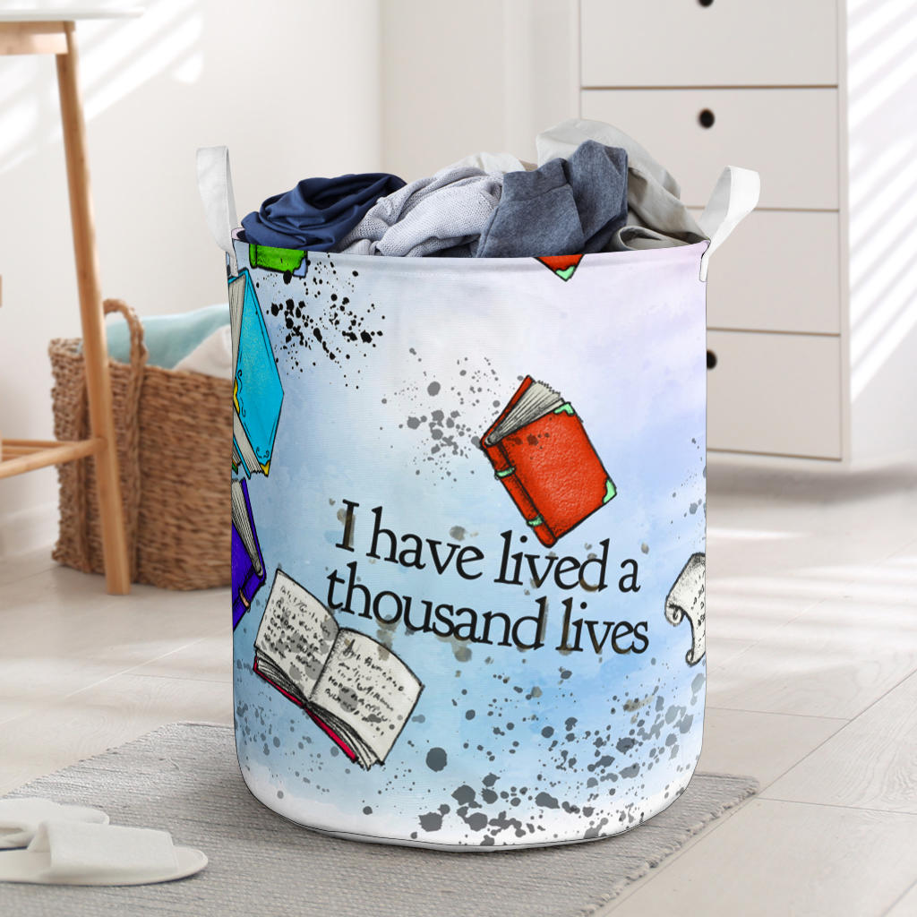 Book Reader Laundry Basket